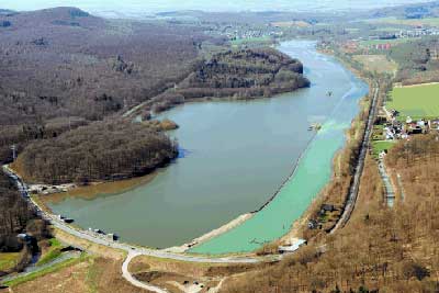 Planung und Bau einer Umflut am Schieder See
