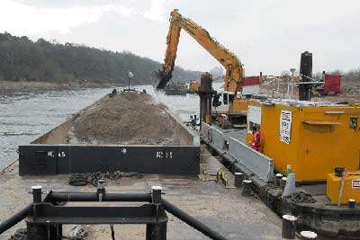 Mittelweseranpassung Stauhaltung Drakenburg - URV 1.7 und E1