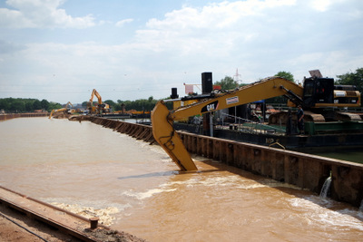 Hafenausbau RegioPort Weser, 1. Teilabschnitt Minden, Infrastrukturprojekte - Los 2