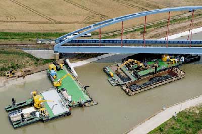Ausbau des Mittellandkanals, Baulos S 5a – West - Groß Ammensleben