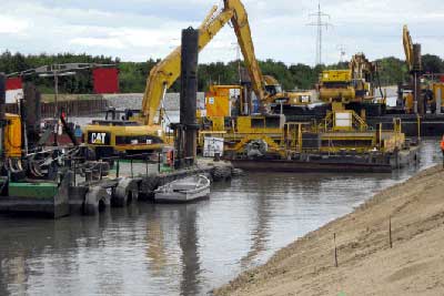 Bergschadensbeseitigung und Vorsorge am Wesel-Datteln-Kanal, km 40,7 bis 41,7