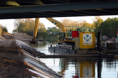 Ausbau des Mittellandkanals bei Buchhorst