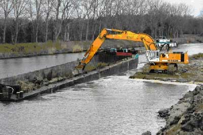 Ausbau des Elbe-Havel-Kanals bei Burg