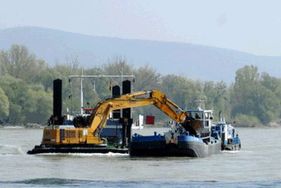 Donau: Rahmenvereinbarung Sofortbaggerungen Standort West