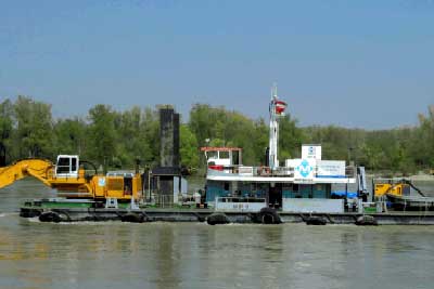 Donau: Rahmenvereinbarung Sofortbaggerungen Standort Ost